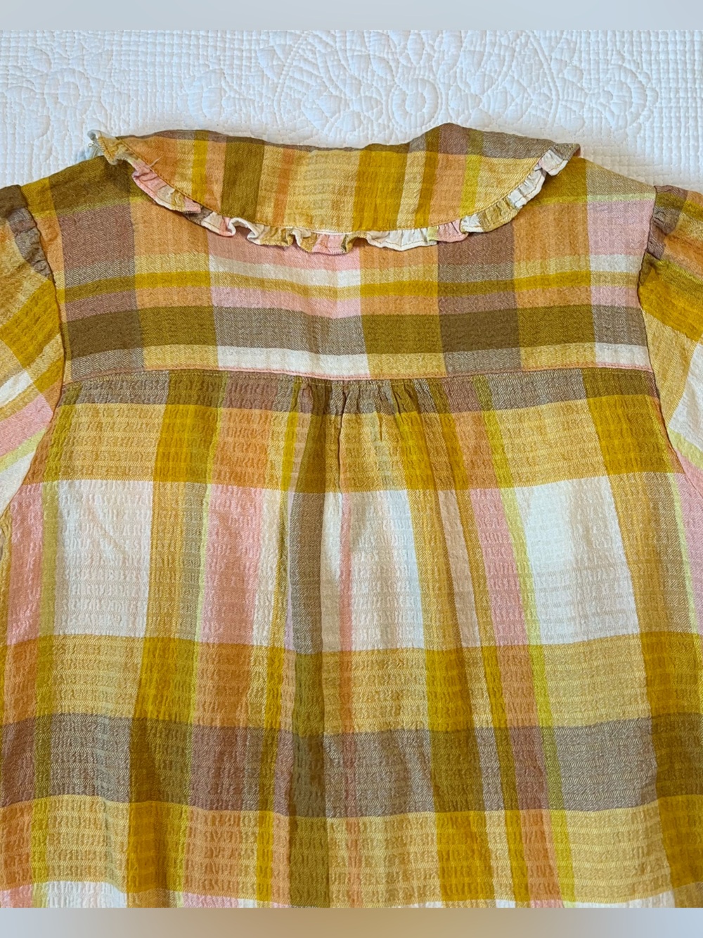 Pilcro Anthropologie Keira Plaid Blouse - Picture 7 of 9